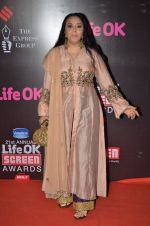 Ila Arun at Life Ok Screen Awards red carpet in Mumbai on 14th Jan 2015